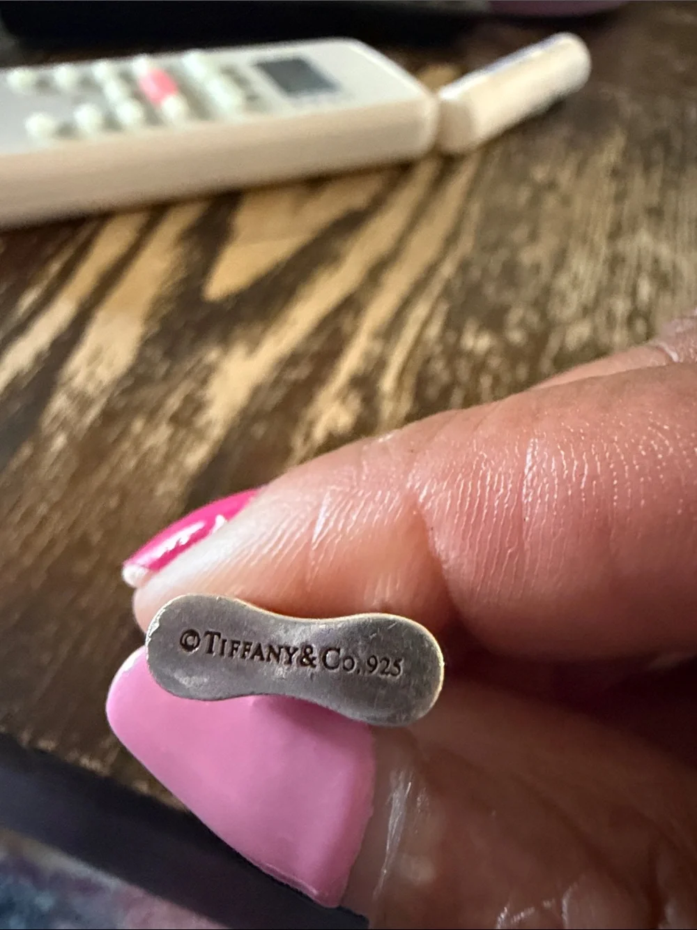 Tiffany & Co. Sterling Silver Padlock Charm - Silver